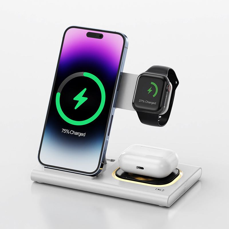 3 IN 1  Wireless Charging Charger